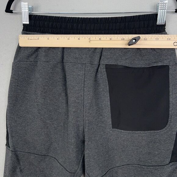 Lululemon Shorts Mens Small Gray Black City Commute Athletic Active Performance - Picture 9 of 13
